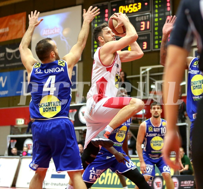 Basketball ABL 2018/19, Grunddurchgang 18.Runde Flyers Wels vs. Gmunden Swans


