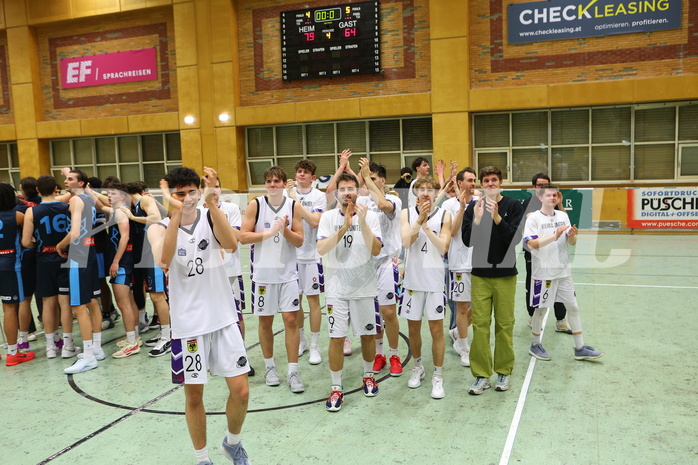 Basketball Zweite Liga 2024/25, Grunddurchgang 22.Runde Vienna United vs. Vienna Timberwolves