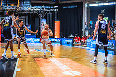 Basketball, Win2Day Superliga 2022/23, Playoff, Finale Spiel 4, BC Vienna, Gmunden Swans, 