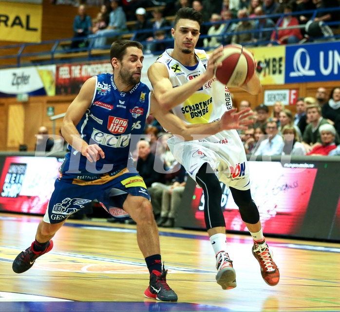 Basketball ABL 2016/17, Grunddurchgang 21.Runde Gmunden Swans vs. Kapfenberg Bulls


