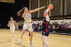 Basketball Damen Superliga 2023/24, Grunddurchgang 8.Runde Basket Flames vs. SKN St.Pölten


