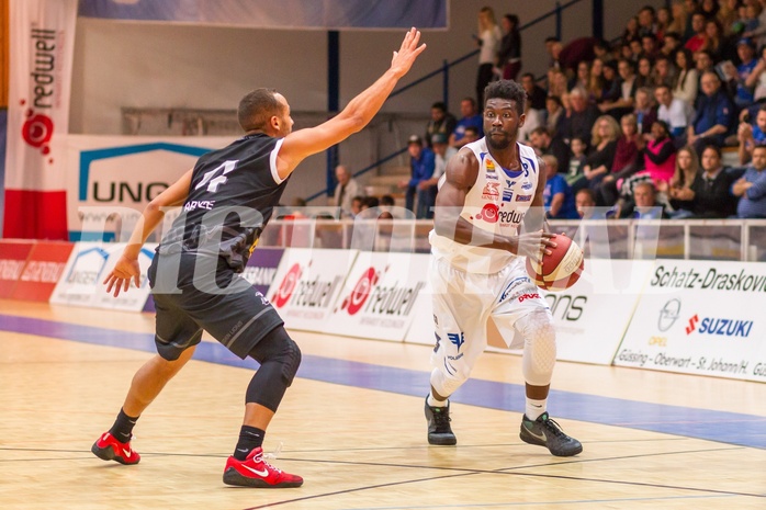 Basketball ABL 2015/16 Grunddurchgang 13.Runde Oberwart Gunners vs. Traiskirchen Lions