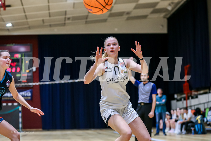 31.01.2025 Basketball Damen Supercup 2024/25, 3.Runde, BASKET FLAMES vs. Vienna TIMBERWOLVES