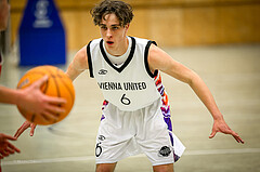 13.04.2025 Österreichischer Basketballverband 2024/25, SLMU19, Vienna United vs. SG Salzkammergut