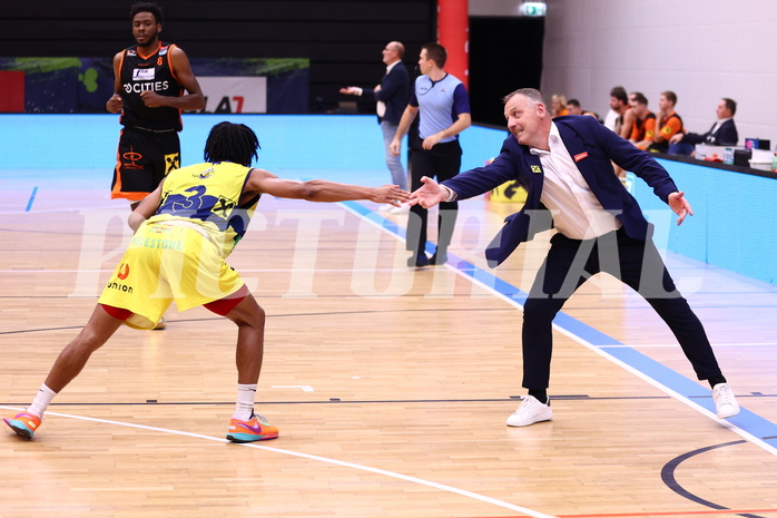 22.10.2023, Graz, Raiffeisen Sportpark Graz, Basketball Superliga 2023/24, Grunddurchgang, Runde 4, UBSC Raiffeisen Graz vs. CITIES Panthers Fürstenfeld