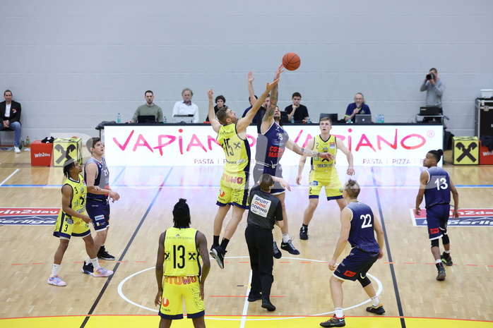 23.10.2022, Graz, Raiffeisen Sportpark Graz, Basketball Superliga 2022/23, Grunddurchgang, Runde 4, UBSC Raiffeisen Graz vs. BBC Nord Dragonz