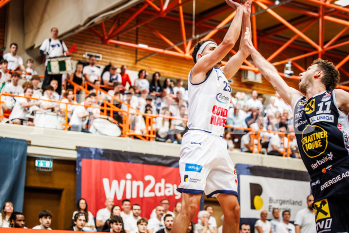 Basketball, win2day Basketball Superliga 2024/25, Playoffs Halbfinale 4. Spiel
, BBC Nord Dragonz, Gmunden Swans, Lukas Hahn (25)