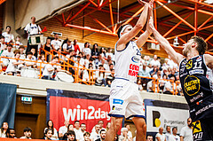 Basketball, win2day Basketball Superliga 2024/25, Playoffs Halbfinale 4. Spiel
, BBC Nord Dragonz, Gmunden Swans, Lukas Hahn (25)