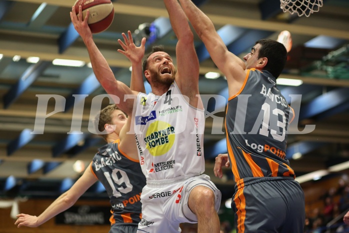 Basketball ABL 2017/18, Grunddurchgang 28.Runde Gmunden Swans vs. BK KLosterneuburg Dukes