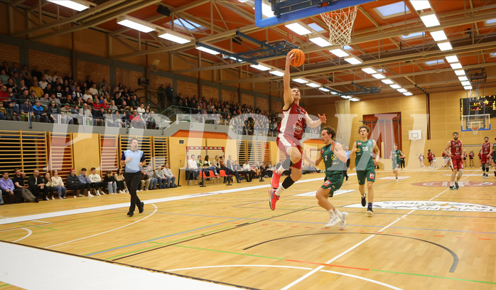 Basketball Zweite Liga 2023/24, Playoff Viertelfinale Spiel 1 Mistelbach Mustangs vs. Dornbirn Lions


