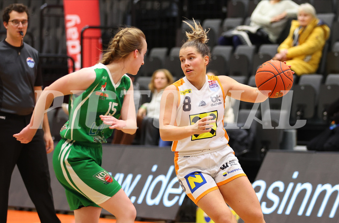 Basketball Damen Superliga 2022/23, Grunddurchgang 9.Runde BK Duchess Klosterneuburg vs. KOS Celovec


