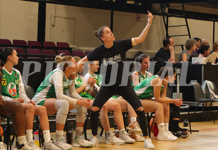Basketball Damen Superliga 2022/23, Grunddurchgang 1.Runde Basket Flames vs. UBI Graz


