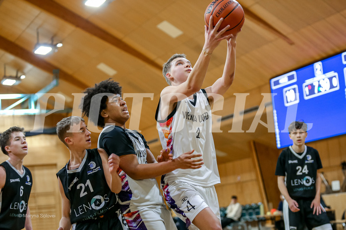 01.02.2025 Österreichischer Basketballverband 2024/25, SLMU16, Post SV Wien vs. BBC Nord Dragonz