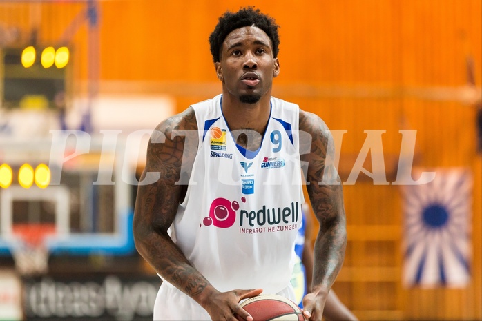 Basketball, CUP 2017 , 1/2 Finale, Oberwart Gunners, Gmunden Swans, Jamari Traylor (9)