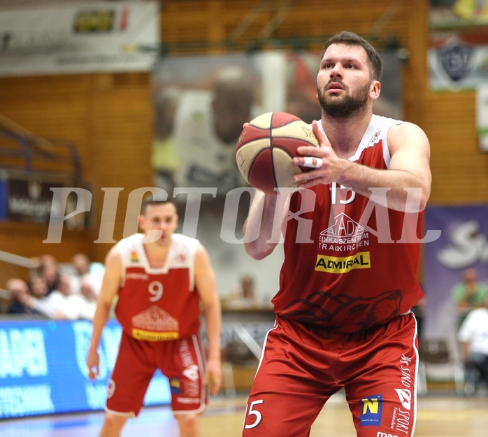 Basketball ABL 2017/18, Playoff VF Spiel 1 Gmunden Swans vs. Traiskirchen Lions