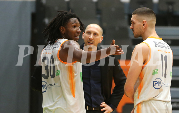 Basketball Superliga 2021/22, Grunddurchgang 12.Runde Klosterneuburg Dukes vs. BC Vienna