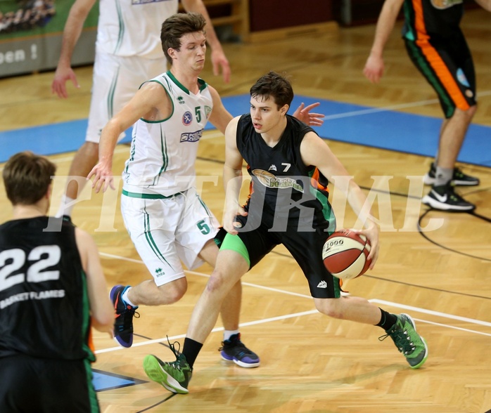 Basketball 2.Bundesliga 2017/18, Grunddurchgang 16.Runde KOS Celovec vs. Basket Flames


