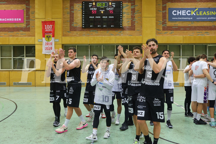 Basketball Zweite Liga 2023/24, Grunddurchgang 16.Runde Vienna United vs. Güssing Blackbirds


