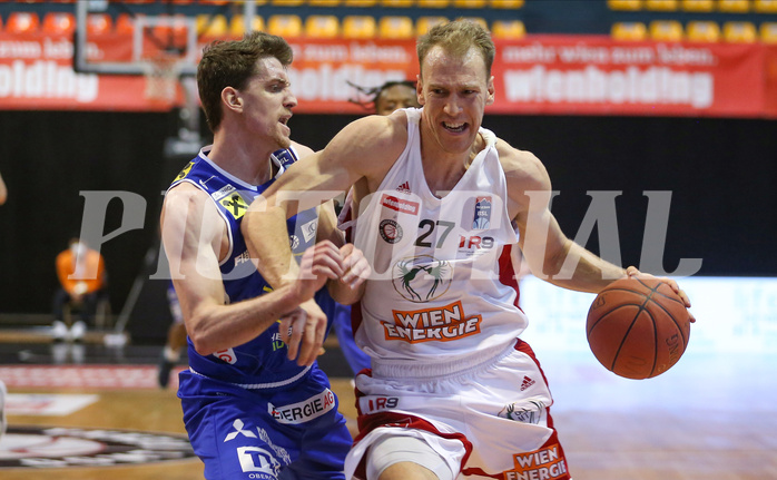 Basketball Superliga 2021/22, Grunddurchgang 18.Runde BC Vienna vs. Gmunden Swans


