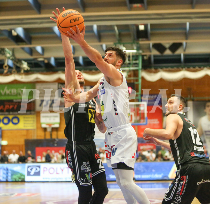 Basketball Superliga 2023/24, 3.Plazierungsrunde Gmunden Swans vs. Flyers Wels


