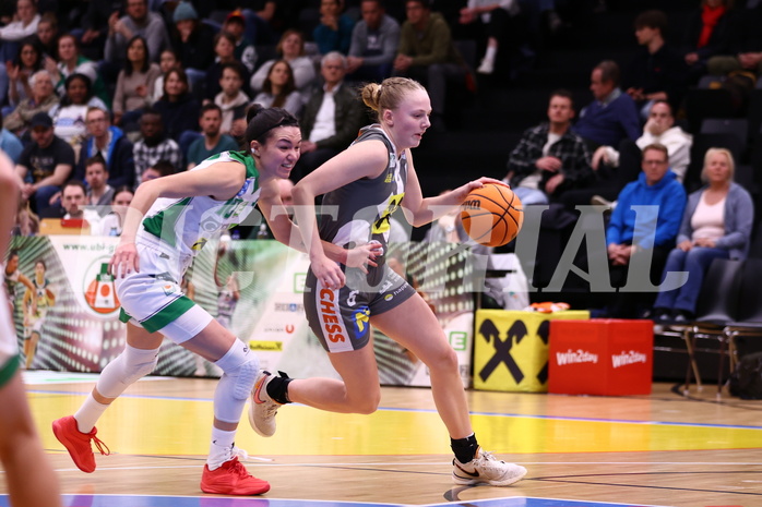 23.03.2024, Graz, Raiffeisen Sportpark, Basketball Damen Superliga 2023/24, Semifinale, Spiel 2, UBI Holding Graz - BK Raiffeisen Duchess Klosterneuburg,  