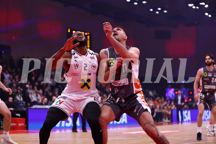 19.01.2025, Graz, Raiffeisen Sportpark, Basketball Austria Cup 2025, Final Four, Finale, Flyer Wels vs. Klosterneuburg Dukes,  