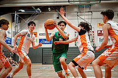 29.03.2025 Österreichischer Basketballverband 2024/25, SLMU16, Basket Dukes vs. KOS Celovec