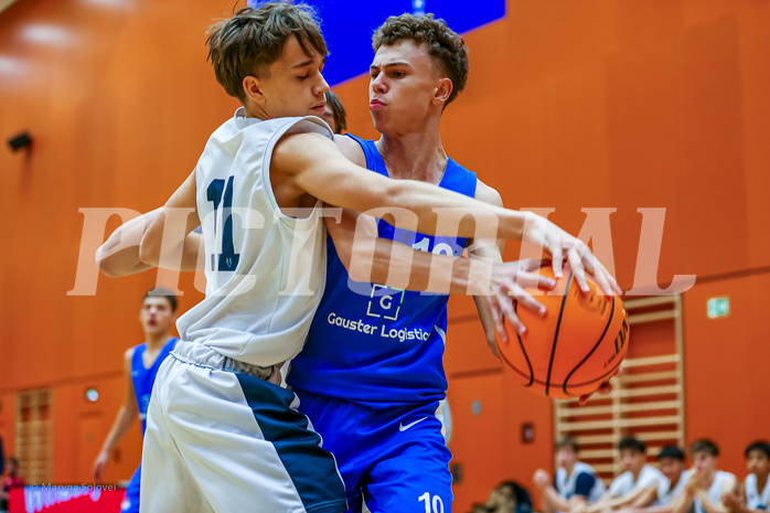 24.11.2024 Österreichischer Basketballverband 2024/25, SLMU16, Vienna Timberwolves vs. ATSE Graz