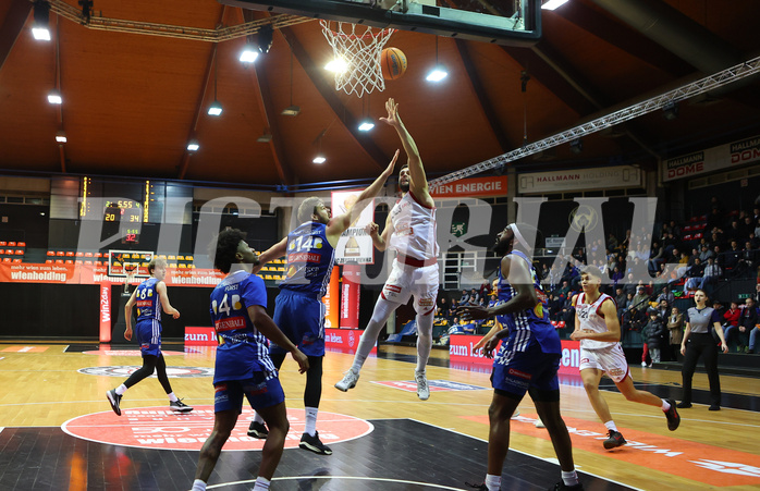 Basketball Superliga 2024/25, Gruunddurchgang 18.Runde BC Vienna vs. Oberwart Gunners


