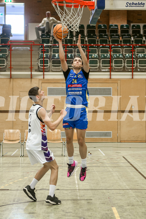 27.04.2025 Österreichischer Basketballverband 2024/25, SLMU16, VF Vienna United vs. SKN St. Pölten