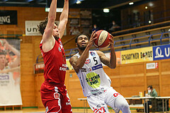 Basketball Superliga 2020/21, Grunddurchgang 18.Runde Gmunden Swans vs. BC Vienna


