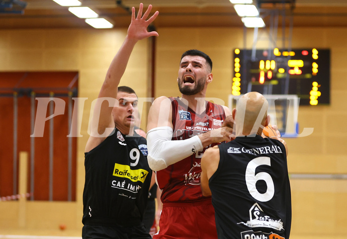 Basketball Zweite Liga 2024/25, Grunddurchgang 7.Runde Mistelbach Mustangs vs. Mattersburg Rocks


