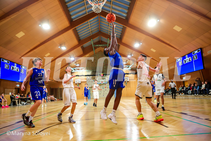 09.11.2024 Österreichischer Basketballverband 2024/25, SLMU14, Basket Flames WAT vs STARS Basketball