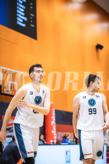 Basketball, Win2Day Superliga 2022/23, Grunddurchgang 11.Runde, Vienna Timberwolves, CITIES Panthers Fürstenfeld, Paul Rotter (66)