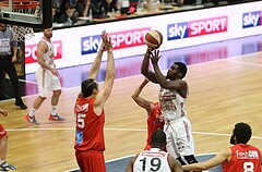 Basketball ABL 2016/17, Grunddurchgang 34.Runde BC Vienna vs. Oberwart Gunners