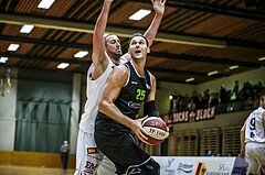 Basketball, 2.Bundesliga, Grunddurchgang 9.Runde, Mattersburg Rocks, Basket Flames, Fuad Memcic (25)