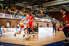 Basketball, Basketball Austria Cup 2021/22, Achtelfinale, Oberwart Gunners, Traiskirchen Lions, 