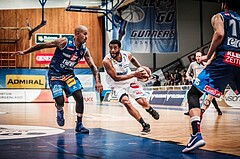 Basketball, ABL 2017/18, Grunddurchgang 33.Runde, Oberwart Gunners, Kapfenberg Bulls, Jerome Seagears (5)
