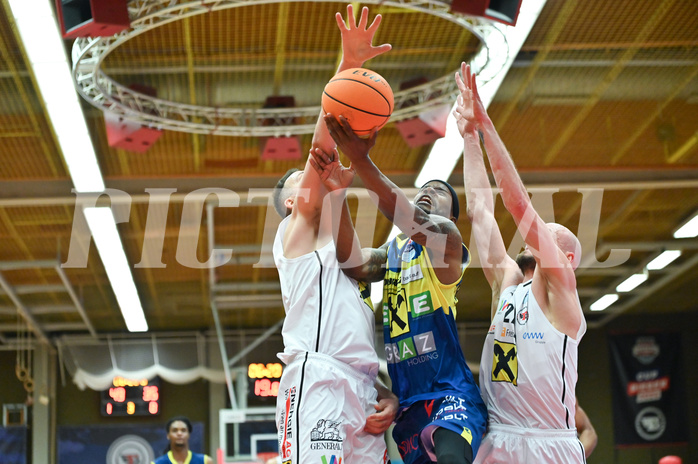 Basketball Superliga 2023/24, 4.Plazierungsrunde,Flyers Wels vs. UBSC Graz