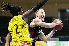 Basketball Superliga 2021/22, 4. Platzierungsrunde,UBSC Graz vs. BC Vienna


