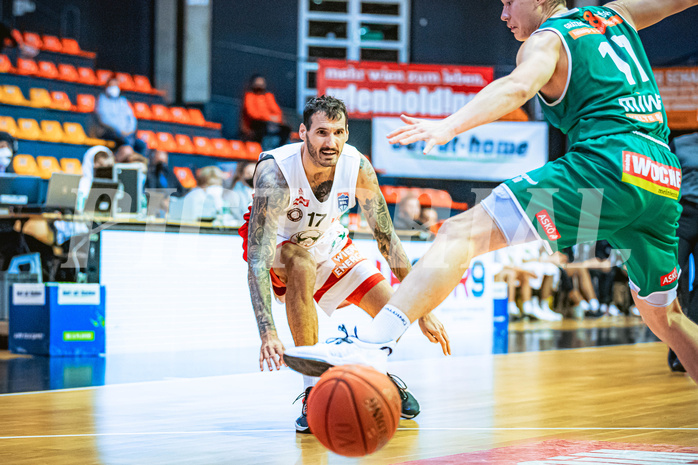 Basketball Basketball Superliga 2021/22, Grunddurchgang 7.Runde BC Vienna vs. Kapfenberg Bulls
