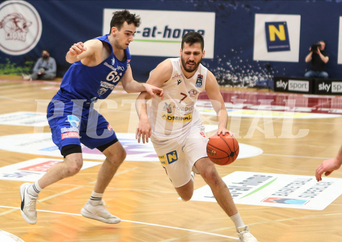 Basketball Superliaga 2021/22, 6.Qualifikationsrunde Traiskirchen Lions vs. D.C. Timberwolves