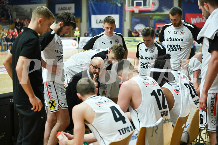 Win2Day Basketball Superliga 2023/24, Playoff, Viertelfinale Spiel 3, Flyers Wels vs UBSC Graz