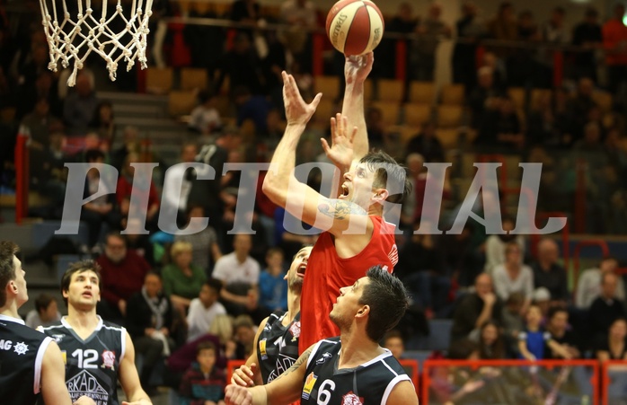 Basketball ABL 2014/15 Grunddurchgang 17.Runde Traiskirchen Lions vs. WBC Wels