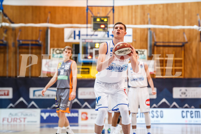 Basketball, Admiral Basketball Superliga 2019/20, Grunddurchgang 16.Runde, Oberwart Gunners, Klosterneuburg Dukes, Edi Patekar (9)