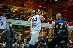 Basketball, Basketball Zweite Liga, Grunddurchgang 18.Runde, BBC Nord Dragonz, Jennersdorf Blackbirds, Fuad Memcic (44)