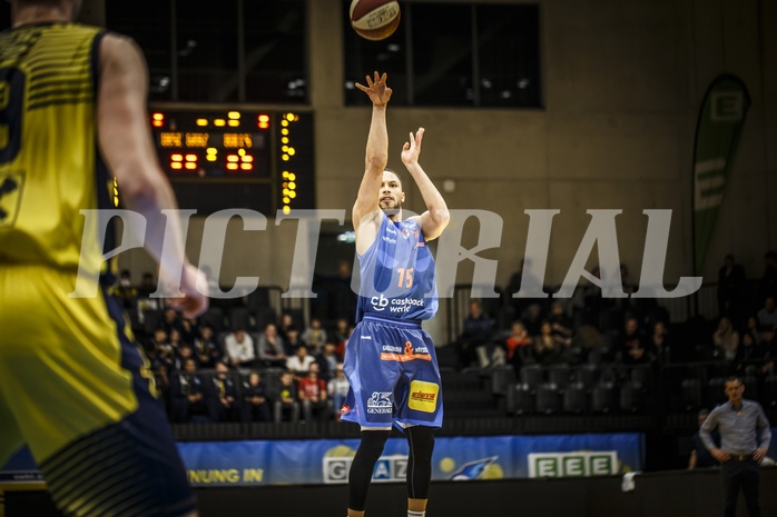 Basketball, ABL 2018/19, Grunddurchgang 17.Runde, UBSC Graz, Kapfenberg Bulls, Marck Coffin (15) Basketball, ABL 2018/19, Grunddurchgang 17.Runde, UBSC Graz, Kapfenberg Bulls, Marck Coffin (15)