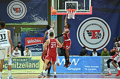 Basketball, Superliga 2024/25, Grunddurchgang 5.Runde, Flyers Wels vs. BC Vienna,
