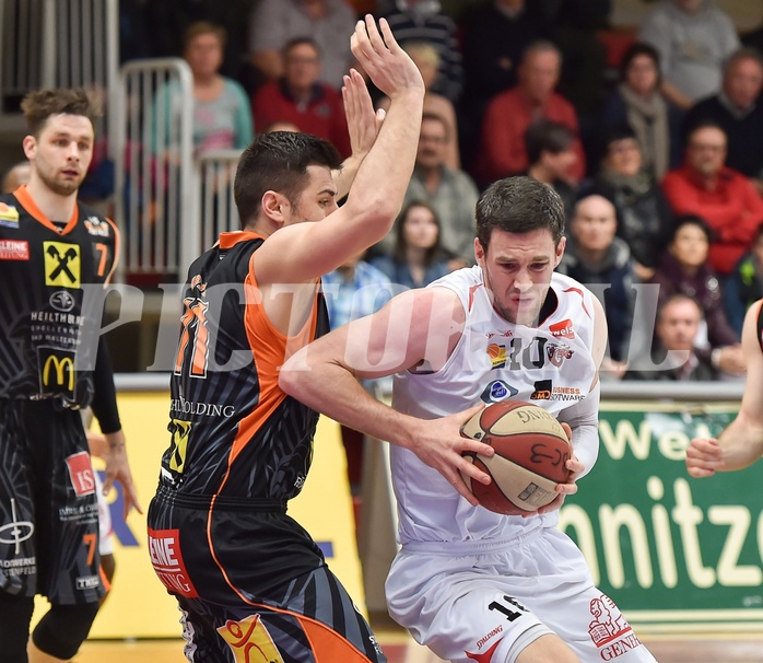 Basketball ABL 2015/16 Grunddurchgang 30.Runde WBC Wels vs F