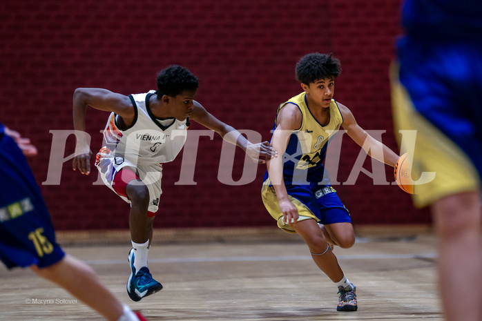 18.01.2025 Österreichischer Basketballverband 2024/25, SLMU14, Vienna United vs. Ubsc Juniors The Castle Gate